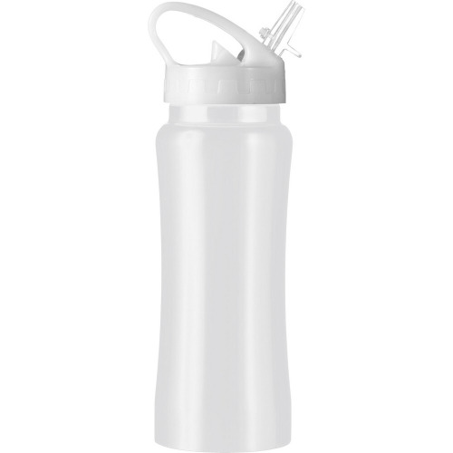 Bidon, butelka sportowa 600 ml biały V4656-02 (2)