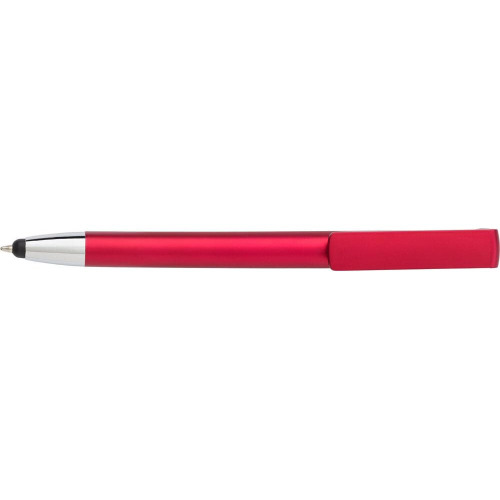 Długopis, touch pen, stojak na telefon Czerwony V1753-05 (6)