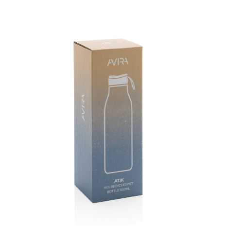 Butelka sportowa 500 ml Avira Atik z RPET Niebieski P438.035 (9)