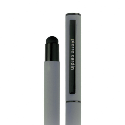 Pióro kulkowe touch pen, soft touch CELEBRATION Pierre Cardin Szary B0300608IP307 (3)