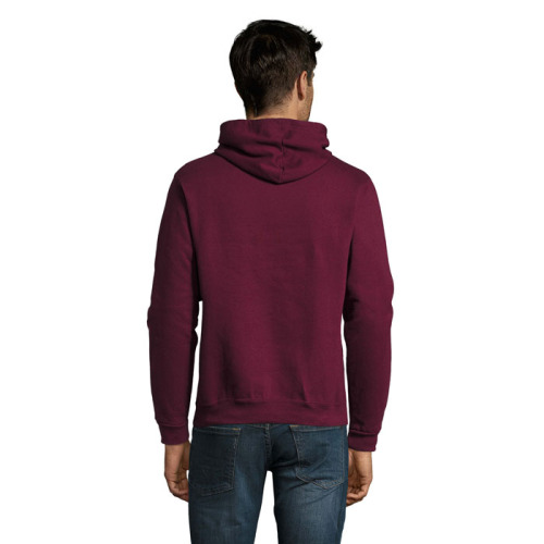 SNAKE sweter z kapturem Burgundy S47101-BG-S (1)