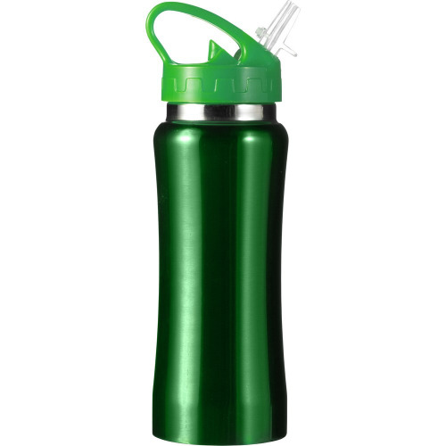 Bidon, butelka sportowa 600 ml zielony V4656-06 (1)