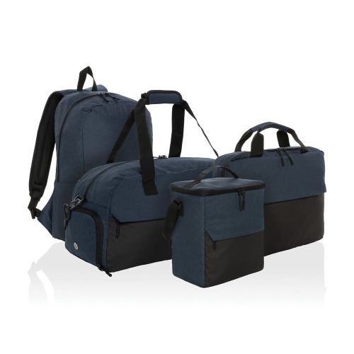 Torba na laptopa 15,6" AWARE™ Kazu, poliester z recyklingu niebieski P732.175 (6)