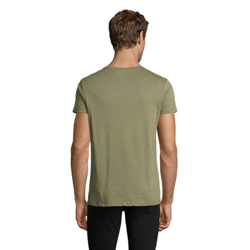 REGENT F Męski T-Shirt 150g Melanż khaki S00553-HK-XXL (1)