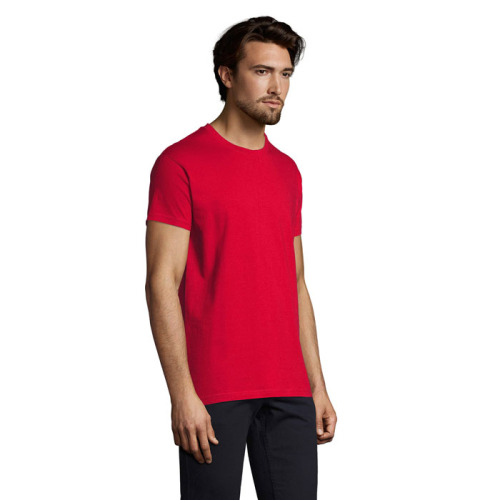 IMPERIAL Męski T-SHIRT 190g Czerwony S11500-RD-L (2)