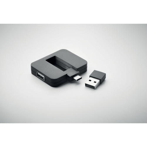4-portowy USB Czarny MO2254-03 (5)