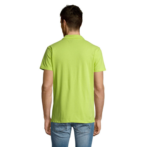 SUMMER II Męskie POLO 170g Apple Green S11342-AG-M (1)