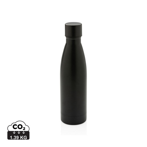 Butelka termiczna 500 ml, stal nierdzewna z recyklingu Black P433.271 (10)