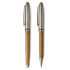 Zestaw piśmienniczy, długopis i pióro kulkowe drewno V1300-17 (1) thumbnail
