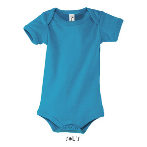 BAMBINO Dziecięce body 180g-WH-XXS Aqua