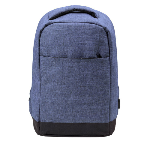 Plecak chroniący przed kieszonkowcami niebieski V0610-11 (12)