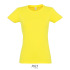 IMPERIAL WOMEN T-SHIRT 190g Lemon S11502-LE-XXL  thumbnail