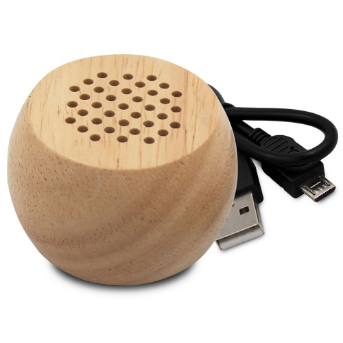 Drewniany głośnik bezprzewodowy 3W drewno V0196-17 (11)