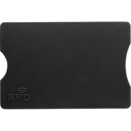 Etui na kartę kredytową, ochrona RFID Czarny V9878-03 