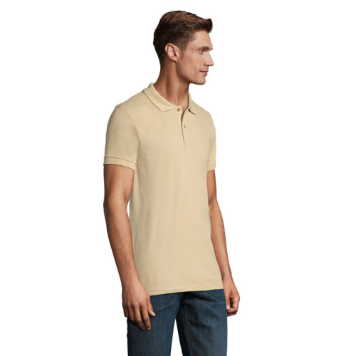 PERFECT Męskie POLO 180g Sand S11346-SA-3XL (2)