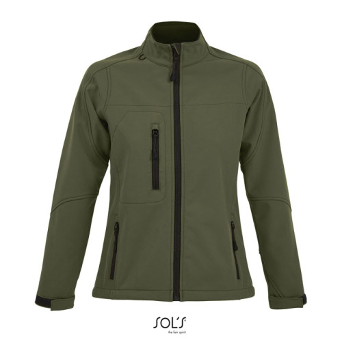 ROXY Damski softshell 340g Army S46800-AR-S 