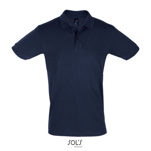 PERFECT Męskie POLO 180g French Navy S11346-FN-M 