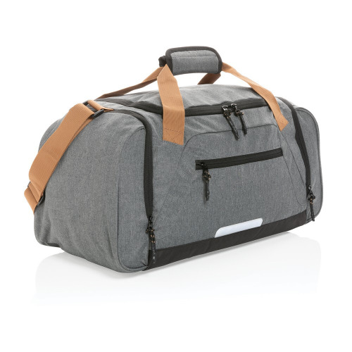 Torba sportowa, podróżna Impact AWARE™ rPET Urban Szary P707.092 (6)