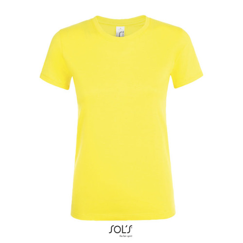 REGENT Damski T-Shirt 150g Lemon S01825-LE-S 