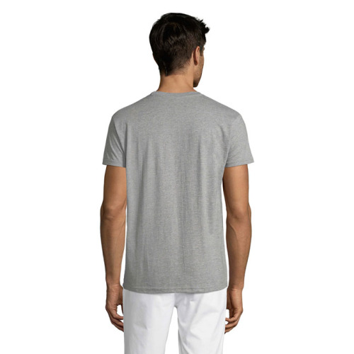 REGENT UNISEX T-SHIRT 150g Szary melanż S11380-GM-XXS (1)