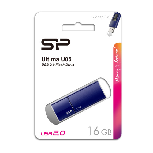 Pendrive Silicon Power Ultima U05 2,0 Niebieski EG814404 16GB (3)