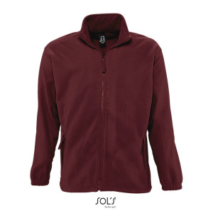 NORTH Męski polar  300g Burgundy