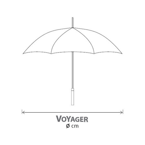Wiatroodporny parasol automatyczny, składany granatowy V9450-04 (2)