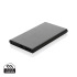 Power bank 4000 mAh z aluminium z recyklingu Czarny P322.421 (11) thumbnail