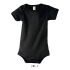 BAMBINO Dziecięce body 180g-WH-XXS Czarny / Czarny Opal S00583-BK-XXS  thumbnail