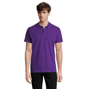 SPRINgII Męskie POLO 210g Dark Purple