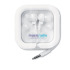 Słuchawki z silikonem biały MO7267-06 (2) thumbnail