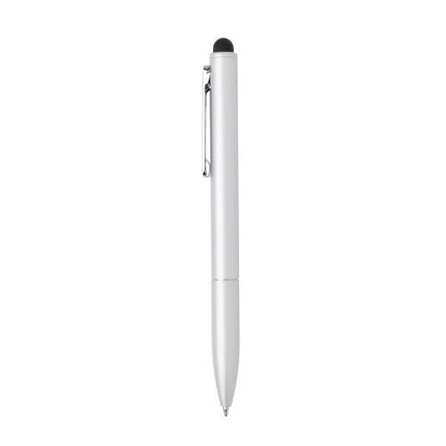 Długopis, touch pen Kymi, aluminium z recyklingu Srebrny P611.232 (2)