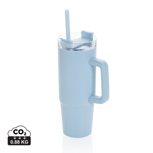 Kubek podróżny 900 ml Tana, plastik z recyklingu Jasnoniebieski P437.1005 