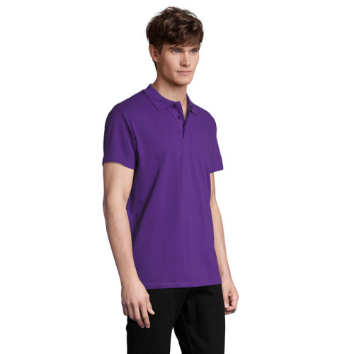 SPRINgII Męskie POLO 210g Dark Purple S11362-DA-M (2)