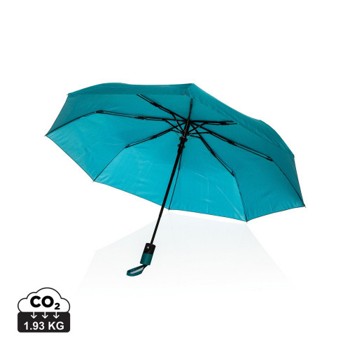 Mały parasol automatyczny 21" Impact AWARE™ RPET Zielony P850.437 (10)