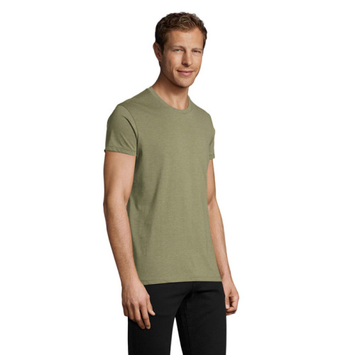 REGENT F Męski T-Shirt 150g melanż khaki S00553-HK-XXL (2)