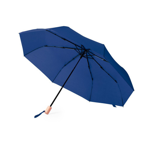 Wiatroodporny parasol manualny RPET, składany Granatowy V0762-04 (2)