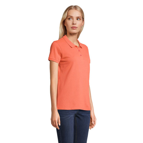 PLANET Damskie POLO 170g Pop Orange S03575-PO-XL (2)