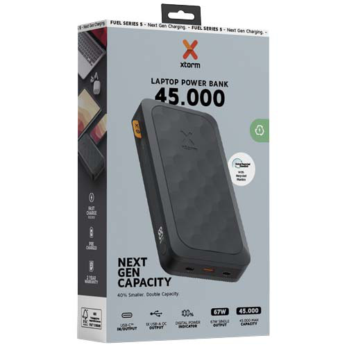 Xtorm FS5451seria Fuel powerbank o pojemności 45 000 mAh i mocy 67 W Czarny midnight 12440290 (2)