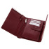 Skórzany portfel damski Mauro Conti czerwony V4808-05 (13) thumbnail