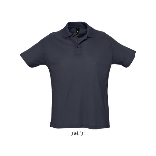 SUMMER II Męskie POLO 170g Granatowy S11342-NY-3XL 