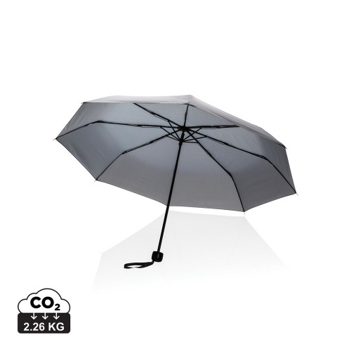 Mały parasol manualny 21" Impact AWARE rPET Szary P850.582 (5)