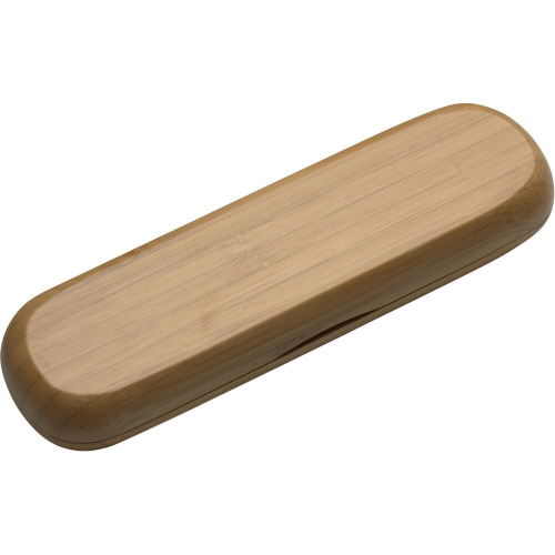 Zestaw piśmienniczy, długopis i pióro kulkowe drewno V1300-17 (6)