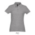 PASSION Damskie POLO 170g Grey melange S11338-GY-L  thumbnail