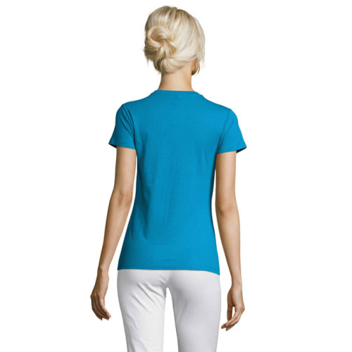 REGENT Damski T-Shirt 150g Aqua S01825-AQ-M (1)