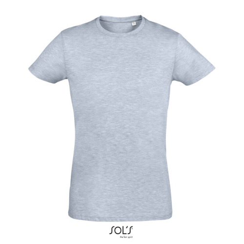 REGENT F Męski T-Shirt 150g Heather sky S00553-HS-L 