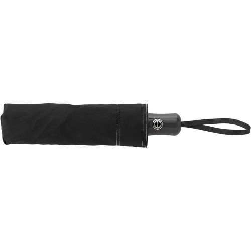 Odwracalny, składany parasol automatyczny czarny V0667-03 (15)