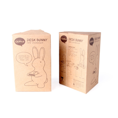 Podajnik taśmy Desk Bunny Różowy QL10114-PK (1)