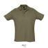 SUMMER II Męskie POLO 170g army S11342-AR-S  thumbnail