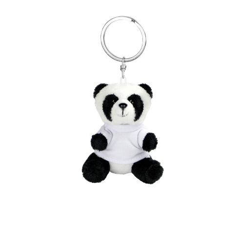 Bea, pluszowa panda, brelok czarno-biały HE763-88 (10)